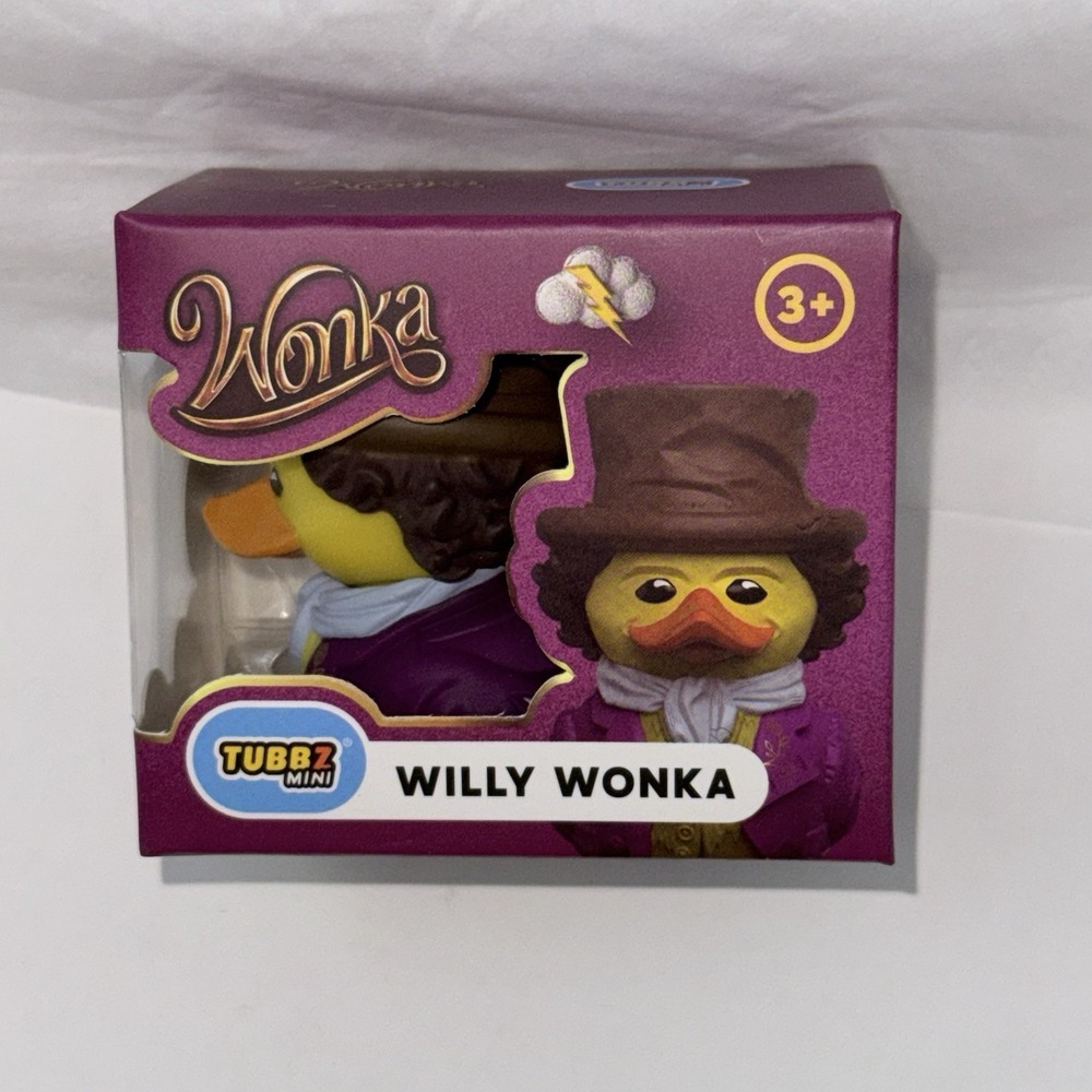Mini Tubbz Rubber Duck ~ Willy Wonka  & Chocolate Factory ~ NEW cosplayingducks